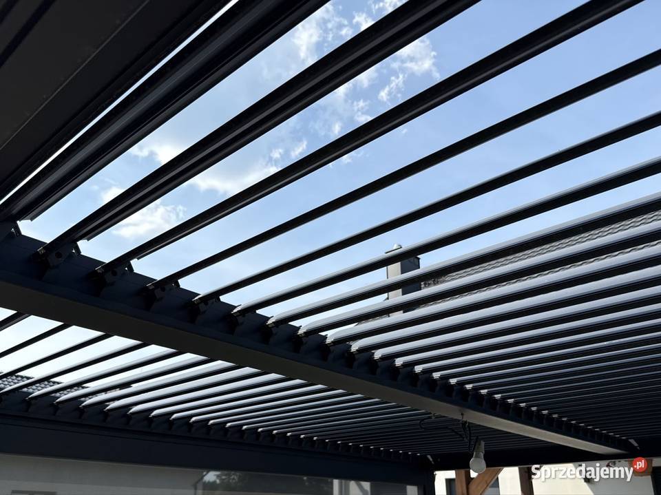 Nowoczesna Pergola aluminiowa 4x3 m Dach Świebodzin
