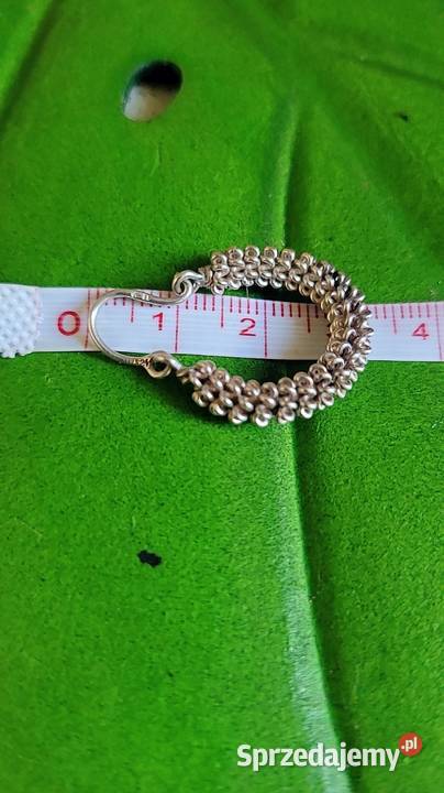 Srebrne kolczyki 925 Warszawa sprzedam