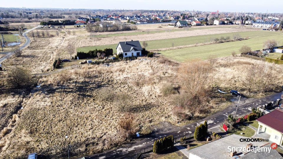 Działka 4520 m WZ projekt domu Radom Janiszpol budowlana