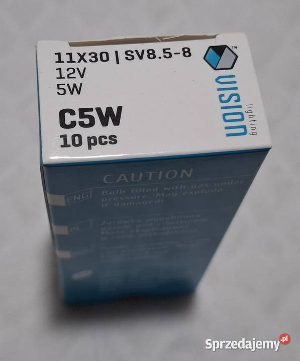 Żarówka C5W 11x30 12V 5W SV858 Vision 1 Czeladź