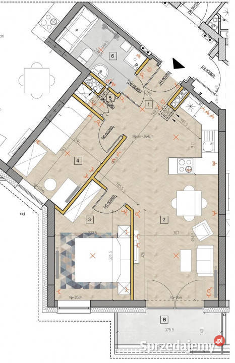 wynajmu mieszkania Kielce 5025m2 3pokojowe sprzedam