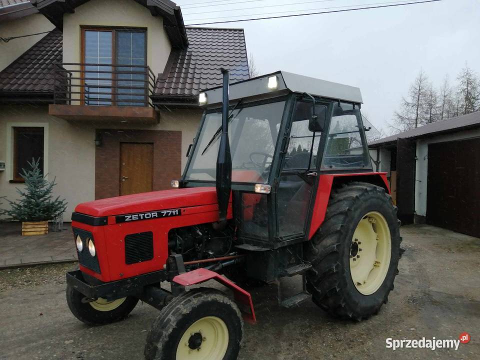 Sprzedam zetor 7711 nieuszkodzony Rolnictwo mazowieckie Cetlin