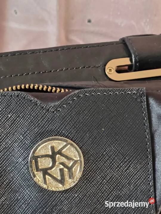 Duża Torba DKNY Vintage Skórzana 100 Oryginał Galanteria i dodatki Warszawa