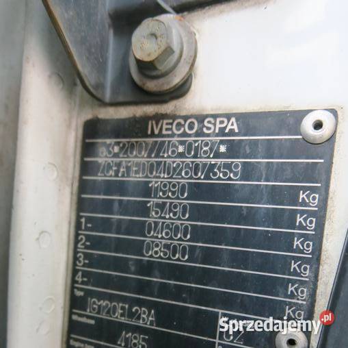 IVECO EUROCARGO 2012 392000 ccm 177 Skrzynie Warszawa