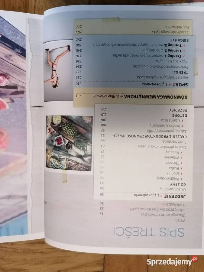 Książka żyj zdrowo i aktywnie Gdańsk