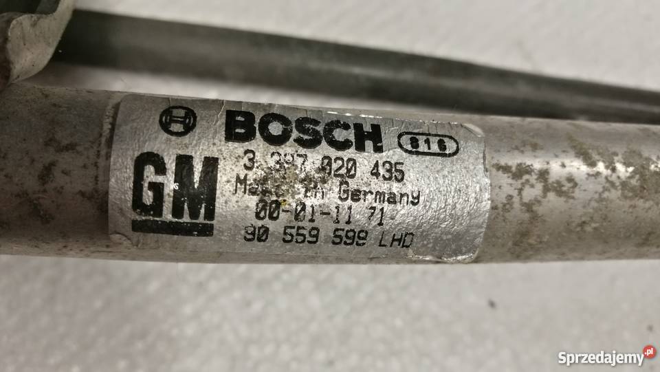 SILNICZEK MECHANIZM WYCIERACZEK OPEL ASTRA II G