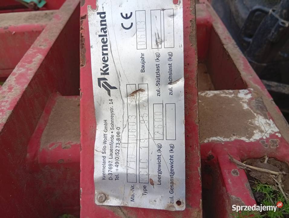 Kverneland clc bezorkowiec warmińsko-mazurskie Mrągowo sprzedam