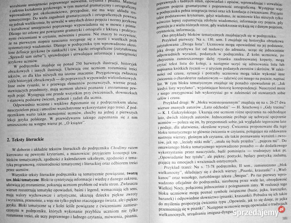 Przewodnik metodyczny nauczyciela Język polski Chełm sprzedam