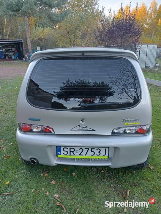 sprzedam fiat seicento sporting abarth Rybnik