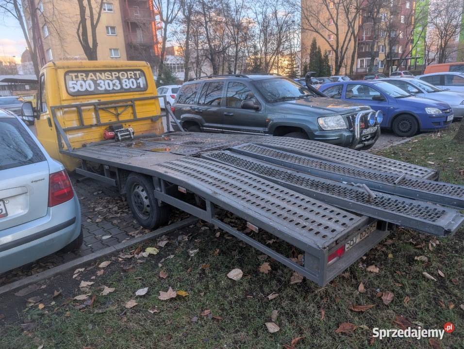 Auto laweta Fiat Ducato długi najazd 2800cm3 Sosnowiec