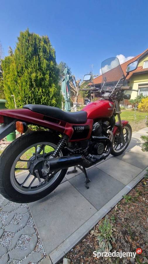 Unikat kolekcjonerski Honda VT 500 Ascot wał Kardana dolnośląskie Kiełczów
