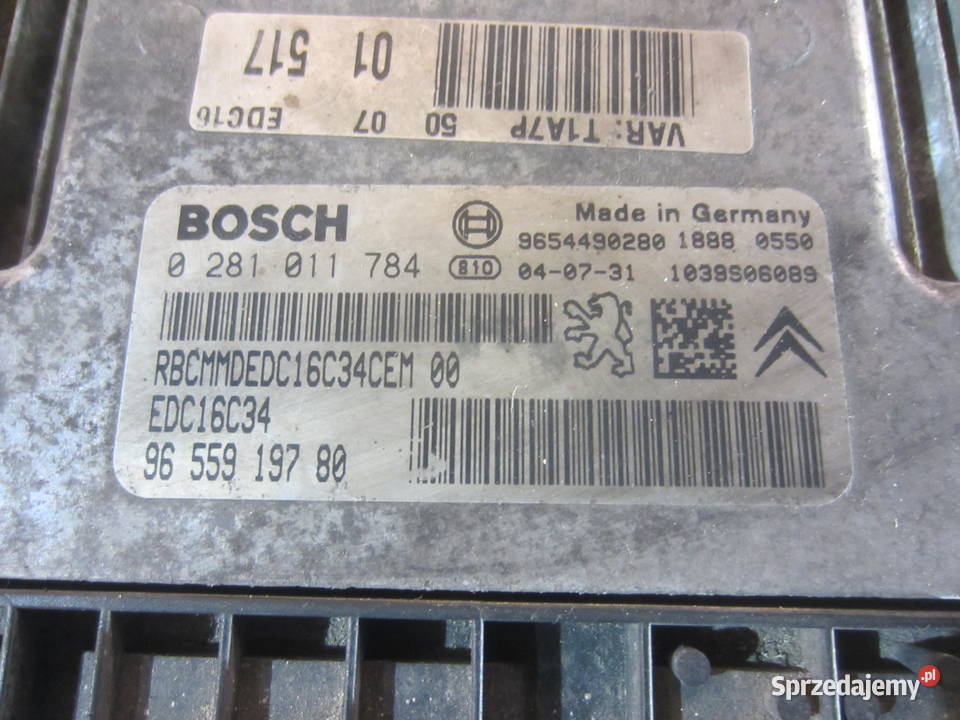 komputer sterownik silnika peugeot 206 14 hdi Układ elektryczny zachodniopomorskie Szczecin