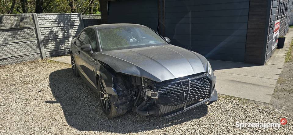 Audi s5 uszkodzony S5 Mikołów