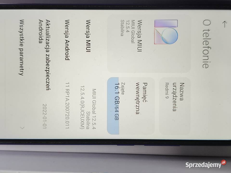 Sprzedam Redmi 9 Myszków