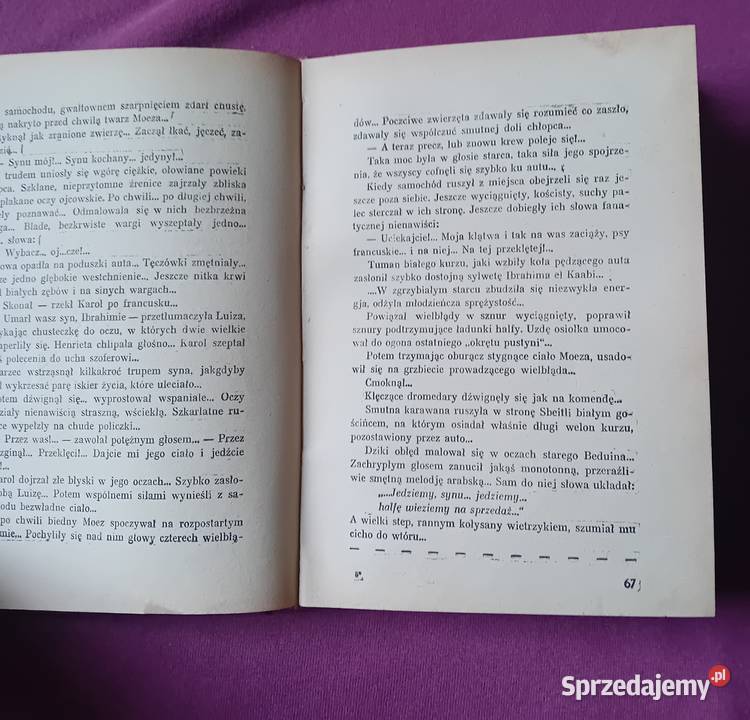 Antoni Marczyński Pieczeń z antylopy Rój 1928 r Koźminek sprzedam