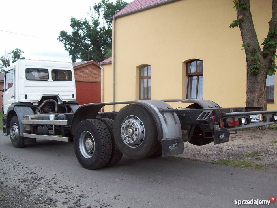 MERCEDES ATEGO ACTROS 6x2 RAMA DO ZABUDOWY DMC 522000km Domaradzka Kuźnia