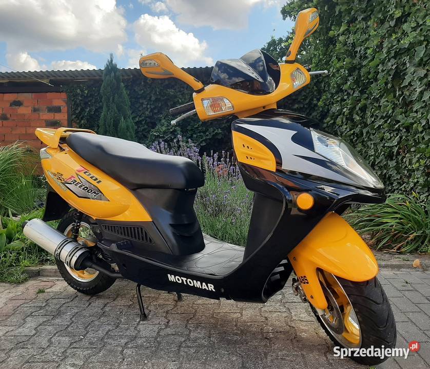 Mega zadbany duży mocny skuter Motomar Freedom nieuszkodzony Tuczno
