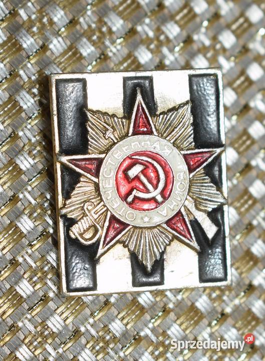 Odznaka weterana Wojny Ojczyźnianej ZSRR z lat Chełmno sprzedam