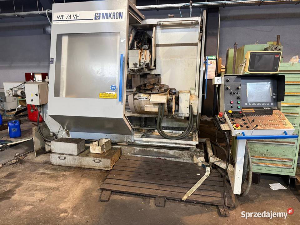 Centrum obróbcze MIKRON WF74 sprzedam
