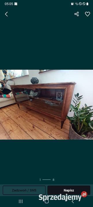 Komoda jamnik retro prl szafka vintage art deco Pozostałe Gdańsk