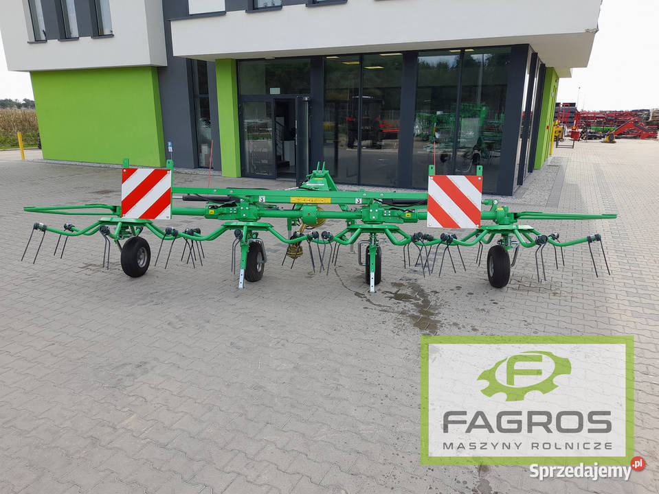 Nowy Przetrząsacz 4 wirnikowy pająk karuzela nieuszkodzony łódzkie Łódź sprzedam