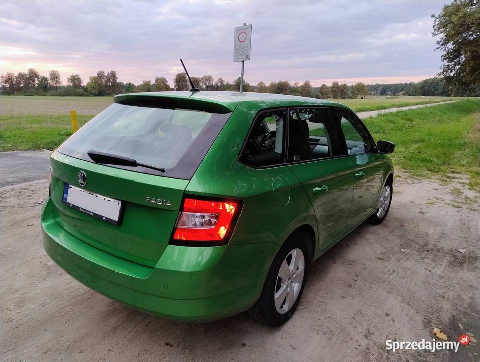 Skoda Fabia 14 TDI 105 kombi pierwsza rej 2018 Malczyce