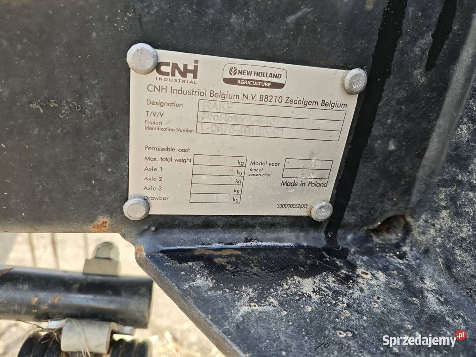 Zgrabiarka Holland New Holland Zdynia