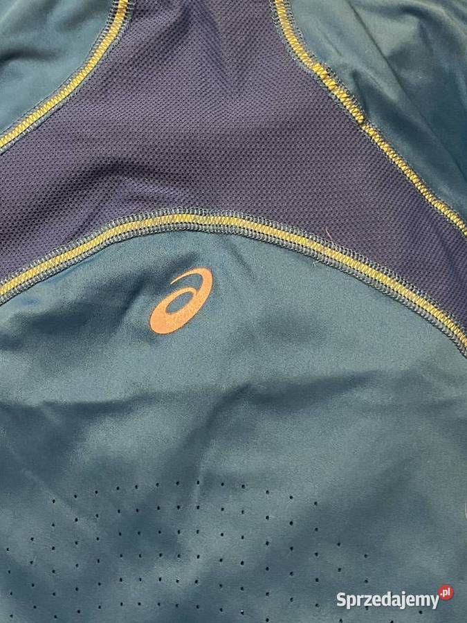 Tshirt Asics koszulka S niebieski Zawiercie