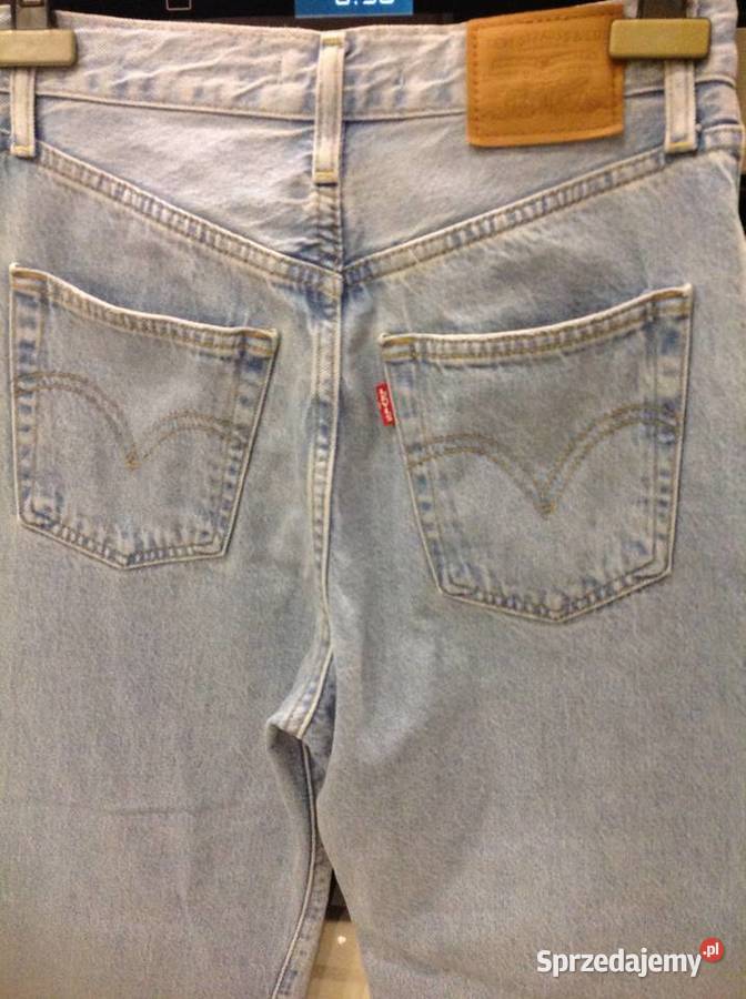 Spodnie Jeans Damskie Levis XS 25 szerokie lubuskie Nowa Sól sprzedam