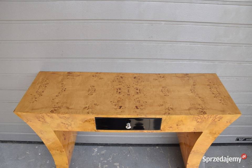 Drewniany Stolik Art Deco Konsola Pomocnik Kraków