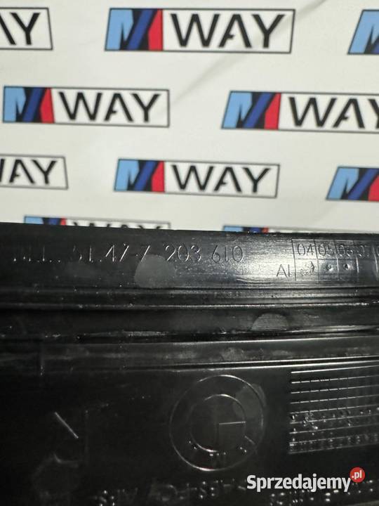 BMW F10 F11 LISTWA PROGOWA PRAWY TYŁ OSŁONA
