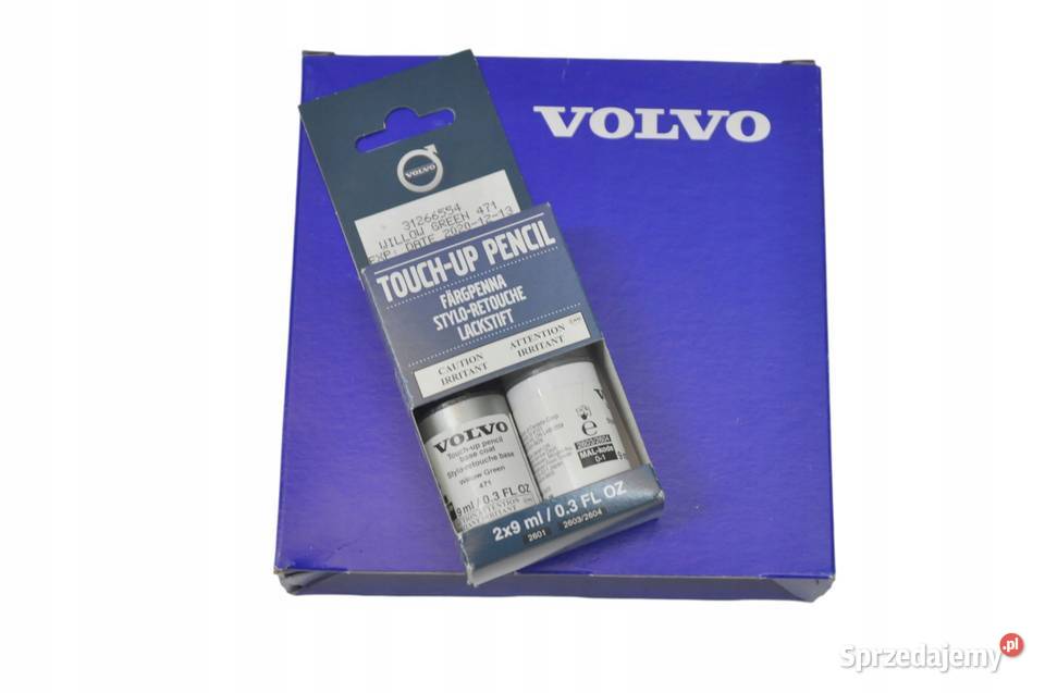 VOLVO lakier sztyft mazak zaprawka WillowGreen Bielany Wrocławskie