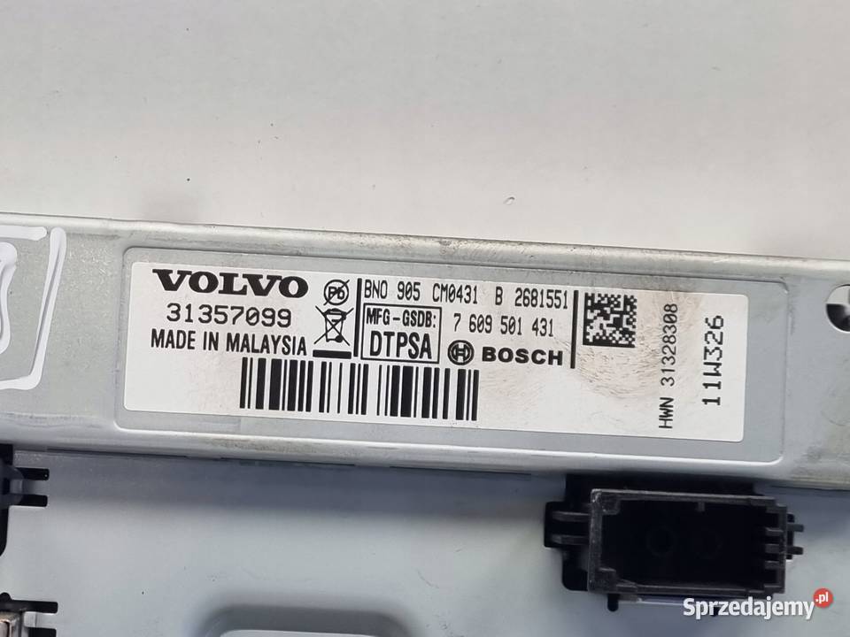 Volvo VOLVO V60 I S60 II XC60 I EKRAN NAWIGACJI Nawigacje fabryczne Janów