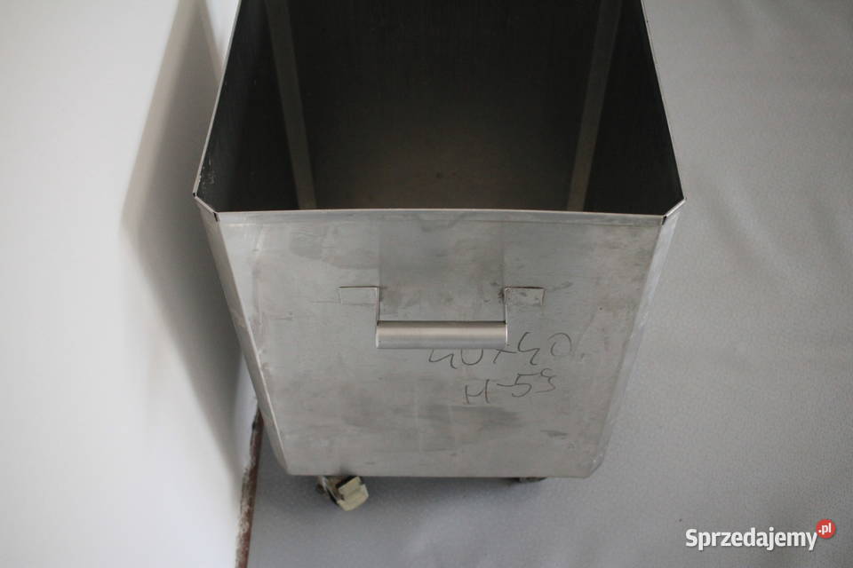 Kosz na odpadkizlewki gastronomiczny na kółkach Pszczyna sprzedam