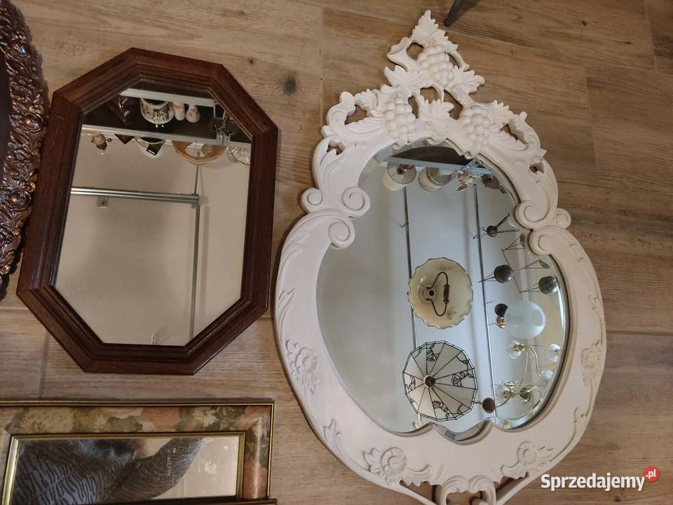 lustro lustra piękna rama wyprzedaż Gorzów Wielkopolski