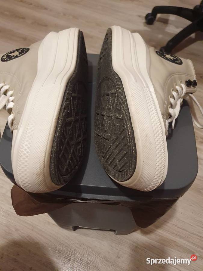 Trampki converse skóra naturalna 39r