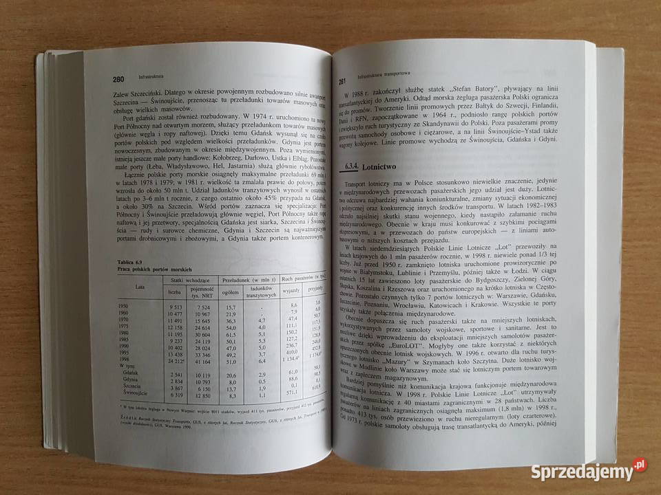 KSIĄŻKA podręcznik Geografia gospodarcza Polski Kultura i Rozrywka Złotniki