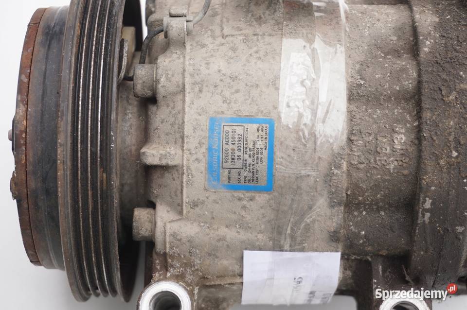 SPRĘŻARKA KLIMATYZACJI INFINITI FX35 0306 G35 02 wielkopolskie Nowy Tomyśl