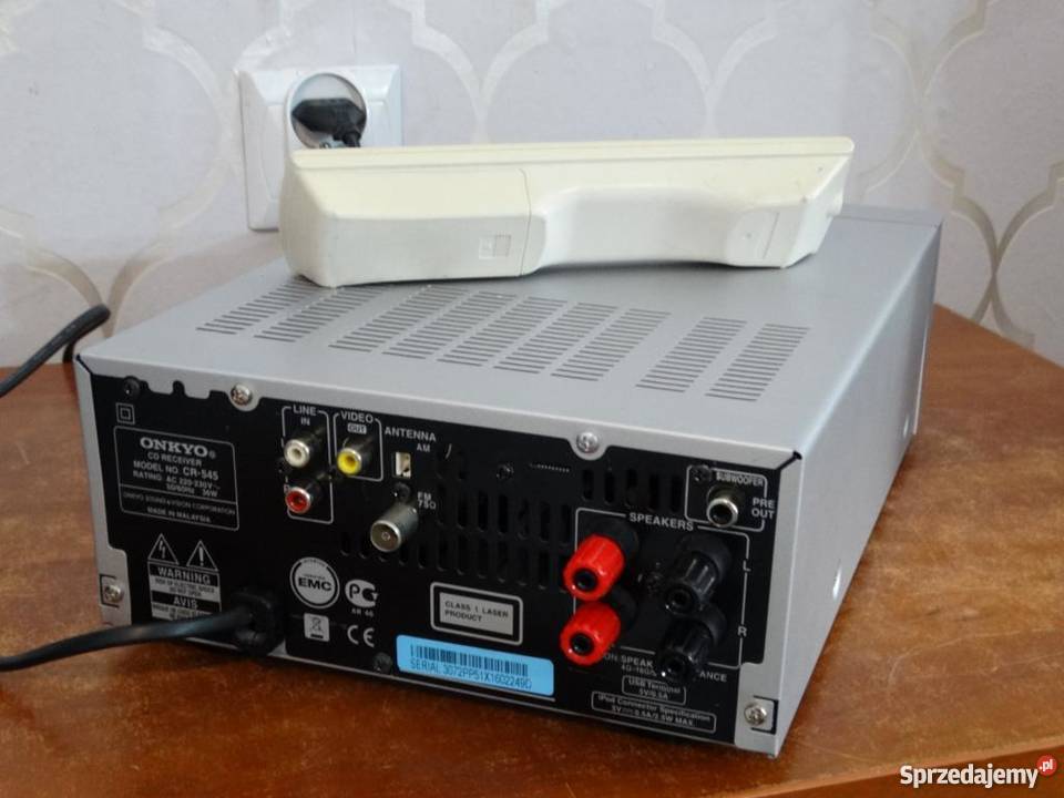 Amplituner Onkyo CR545pilot USB mp3 WYSYŁKA
