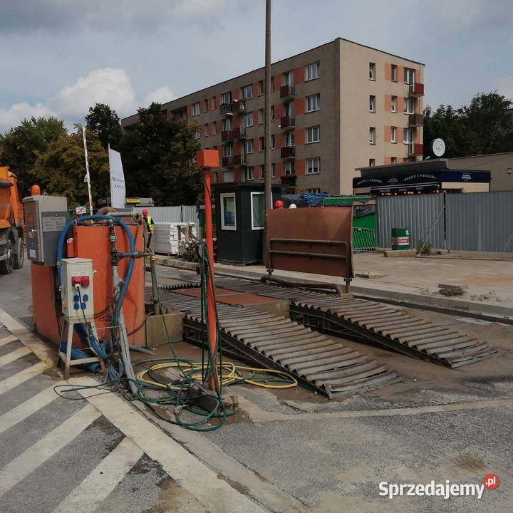 Myjnia do kół samochodów ciężarowych Geowell