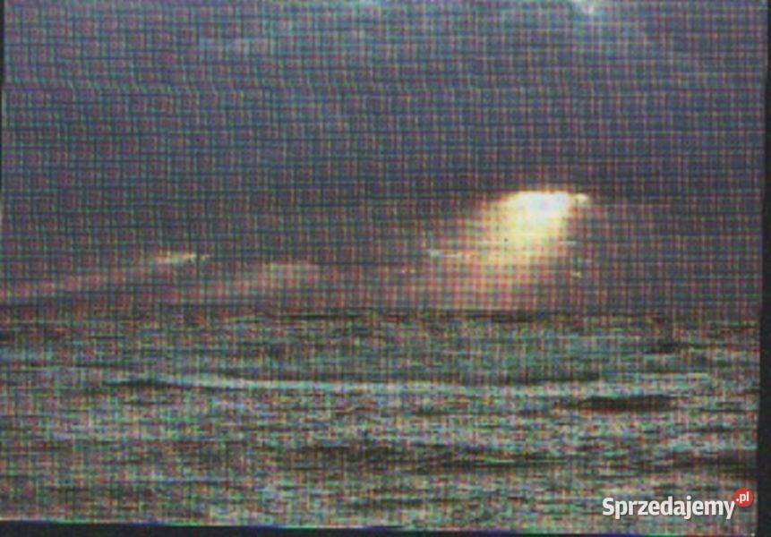 K Poczt Zachód słońca z koresp 1991 Gliwice