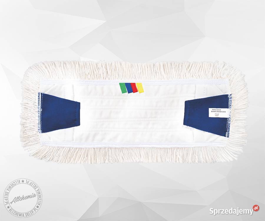 NAKŁADKA MOP BAWEŁNIANY DUO BIAŁY Z ZAKŁADKAMI I łódzkie Łódź
