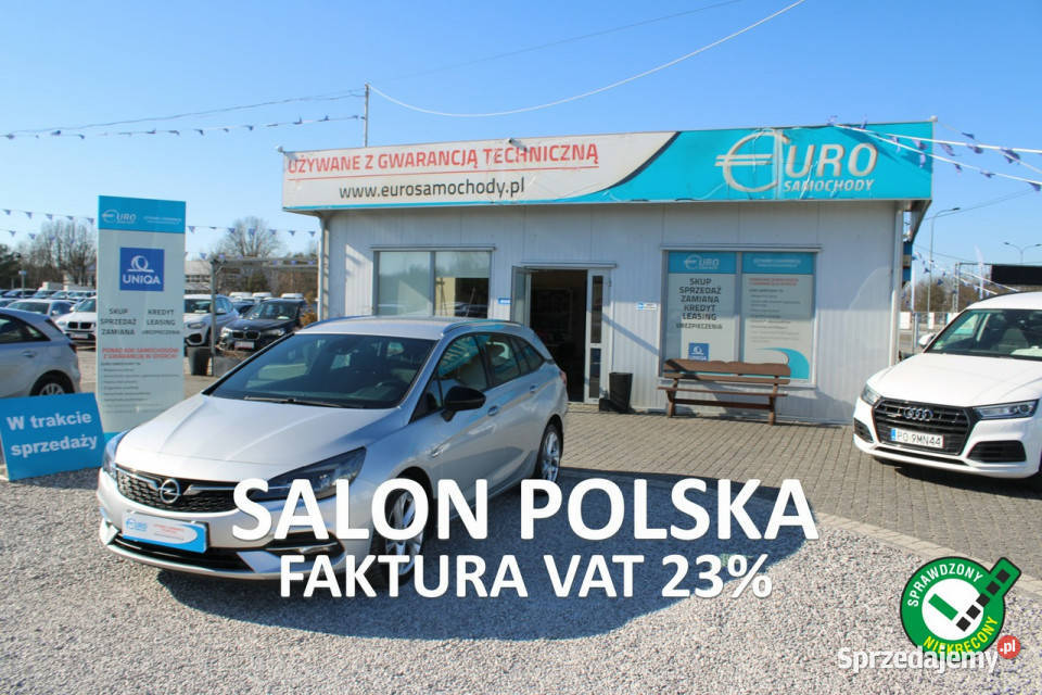 Opel Astra 12 145HP Elegance netto 30813PLN pełny VAT Warszawa