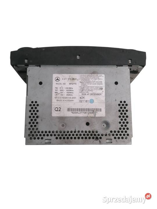 RADIO CD MERCEDES W219 1 A2118702880
