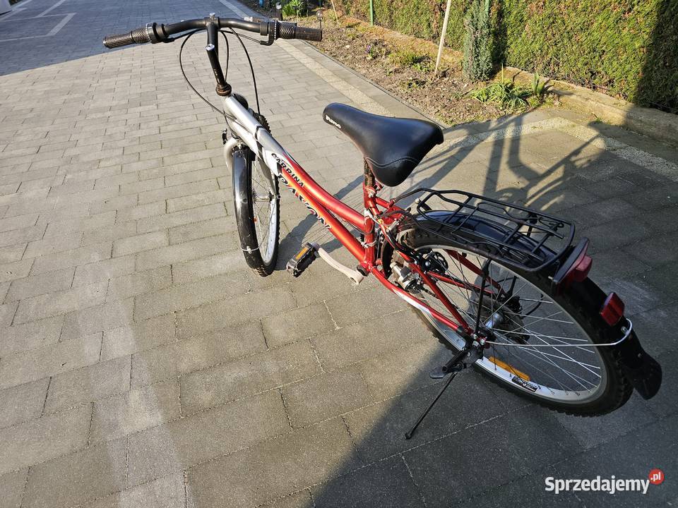 Rower Carina Rayon z niską ramą koła 24 Sport i Wypoczynek dolnośląskie Góra sprzedam