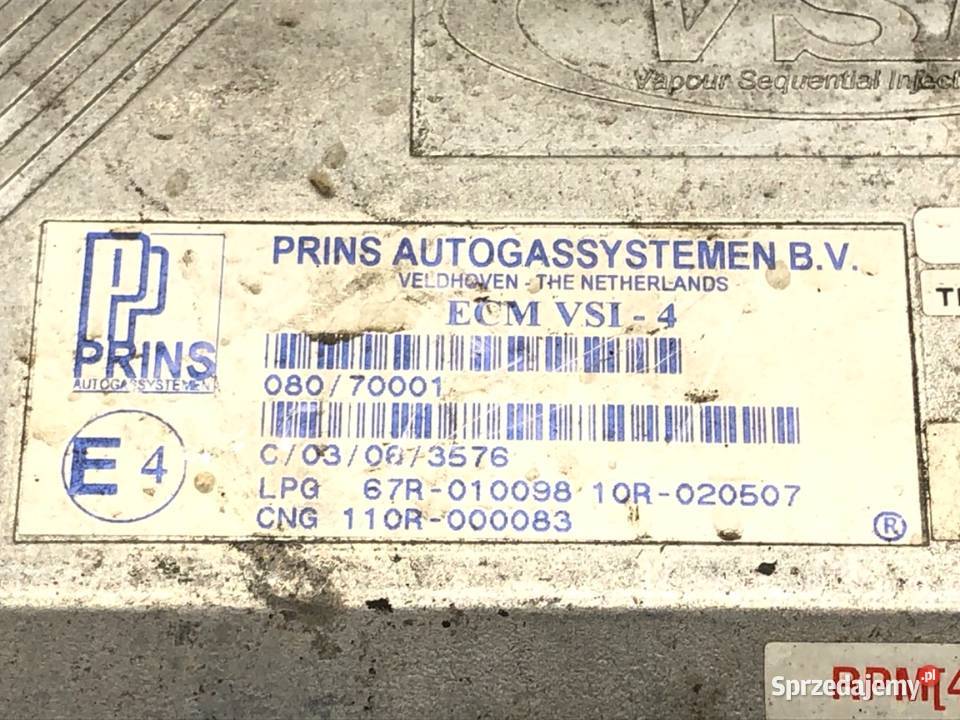 KOMPUTER DO GAZU LPG ECM WTRYSK GAZU GAZOWY