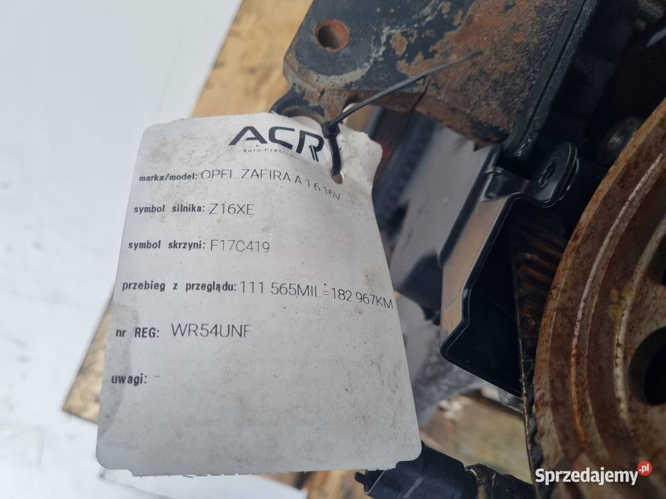 SILNIK KOMPLET Opel Vectra C 16 16V 101 Janów