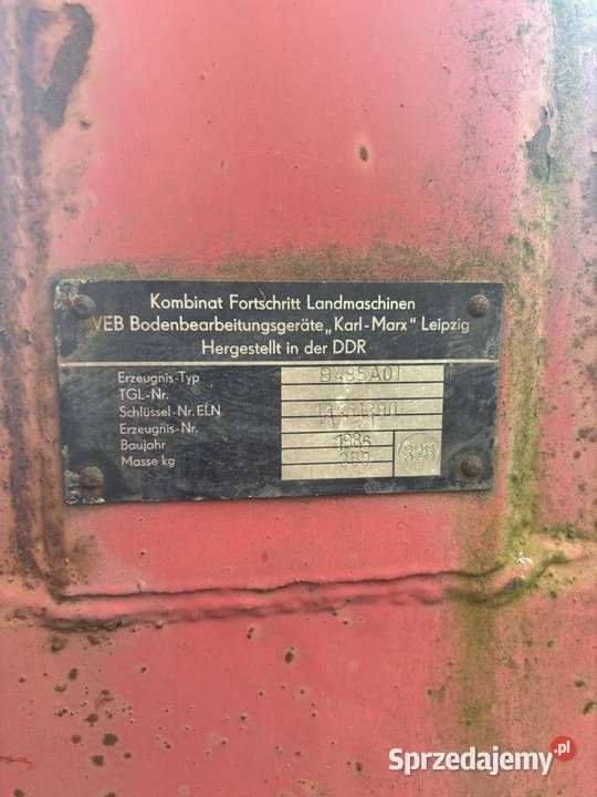 brona talerzowa 2m Fortschritt Szczepanek