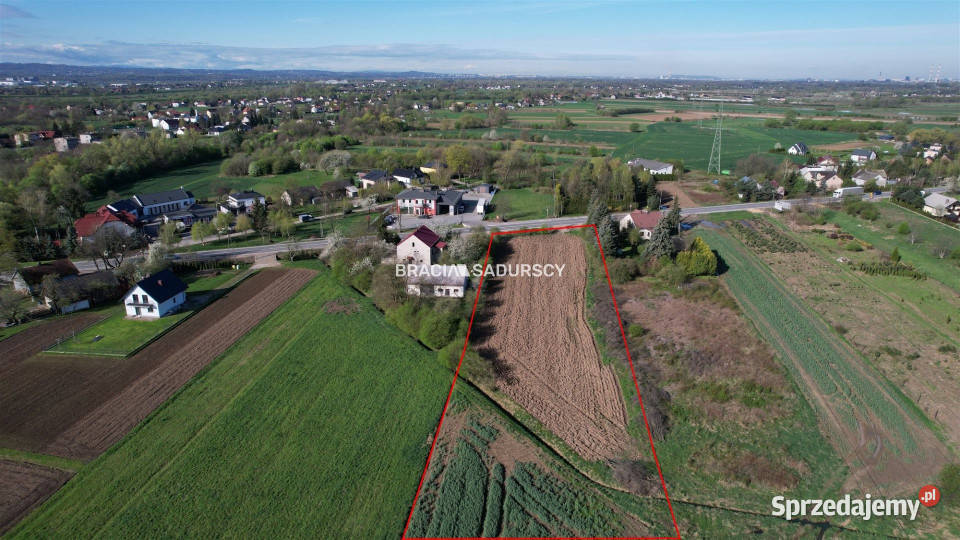 Działka Kraków Brzeska 5654m2 Sprzedaż małopolskie