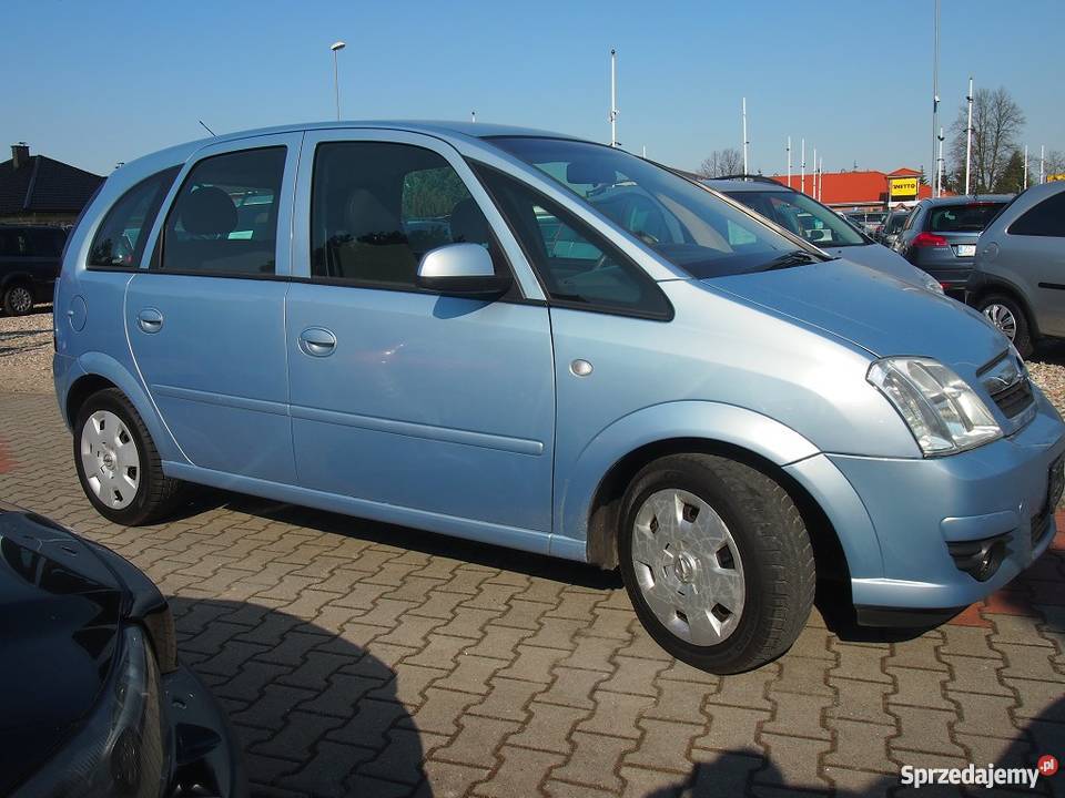 Opel Meriva niebieski zachodniopomorskie Morzyczyn sprzedam